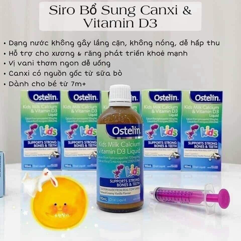 Canxi sữa ostelin 90ml