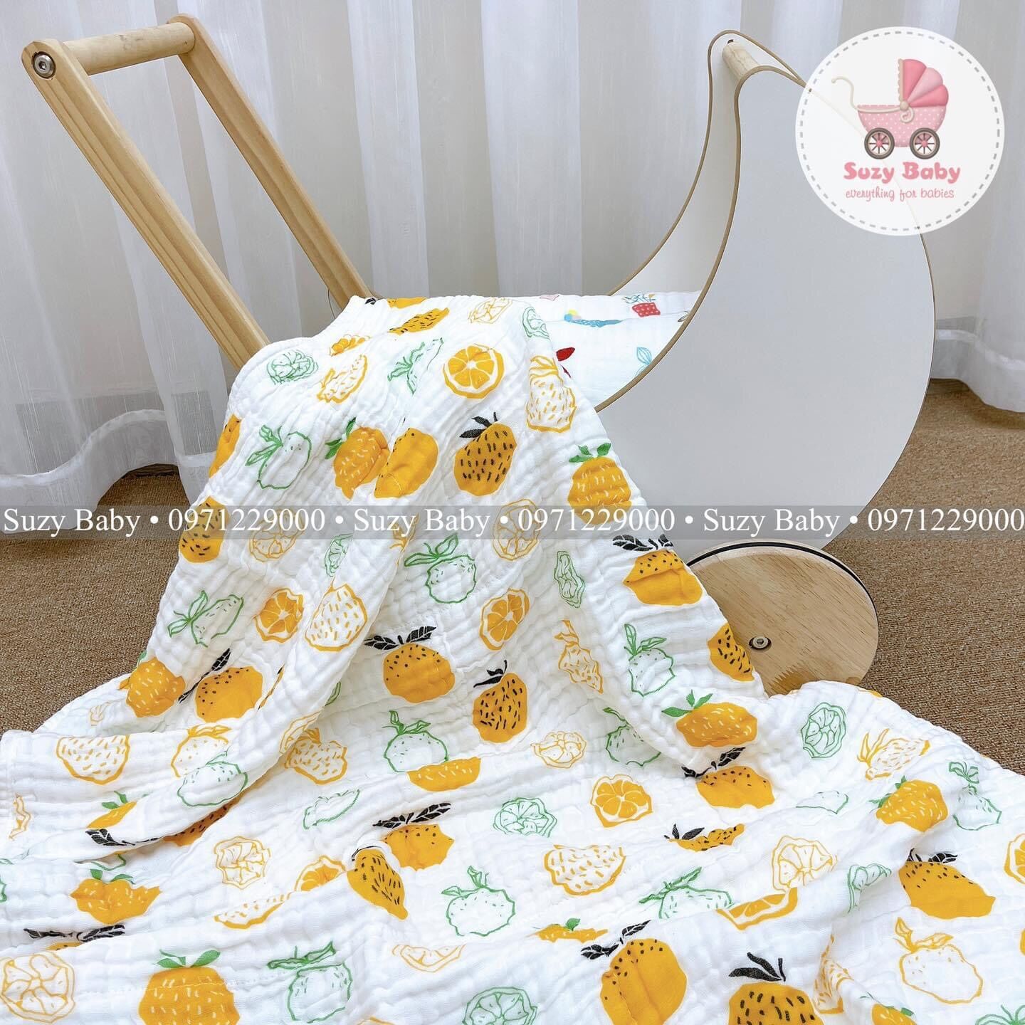 KHĂN TẮM XÔ NHĂN 6 LỚP CHO BÉ