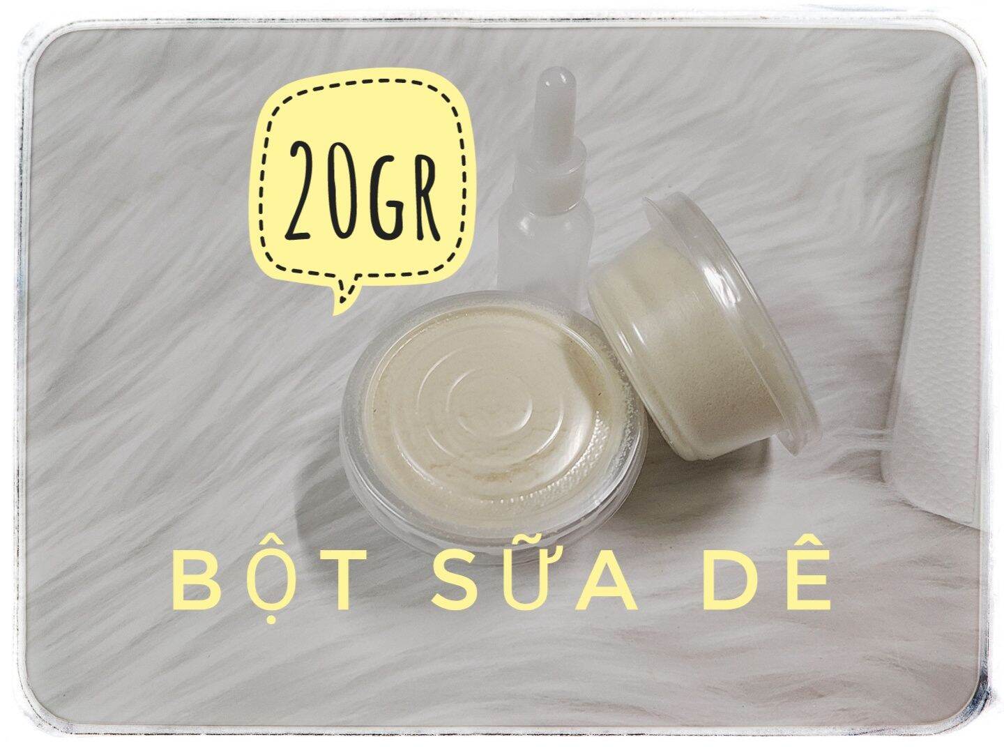 Bột Sữa Dê- 20GR- Thức ăn dành cho Hamster, thú cưng( tặng kèm 1 bình sữa) ..