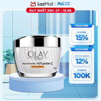 Kem Dưỡng Ban Ngày OLAY Luminous Niacinamide VITAMIN C Giúp Mờ Vết Thâm, Đốm Nâu, Dưỡng Sáng Da Hũ 50G