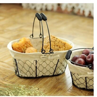 Giỏ đựng trái cây rau củ bánh mỳ -may.decor-