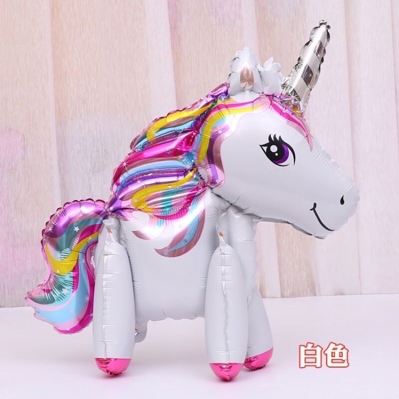 Bóng ngựa pony 4D trang trí sinh nhật, party