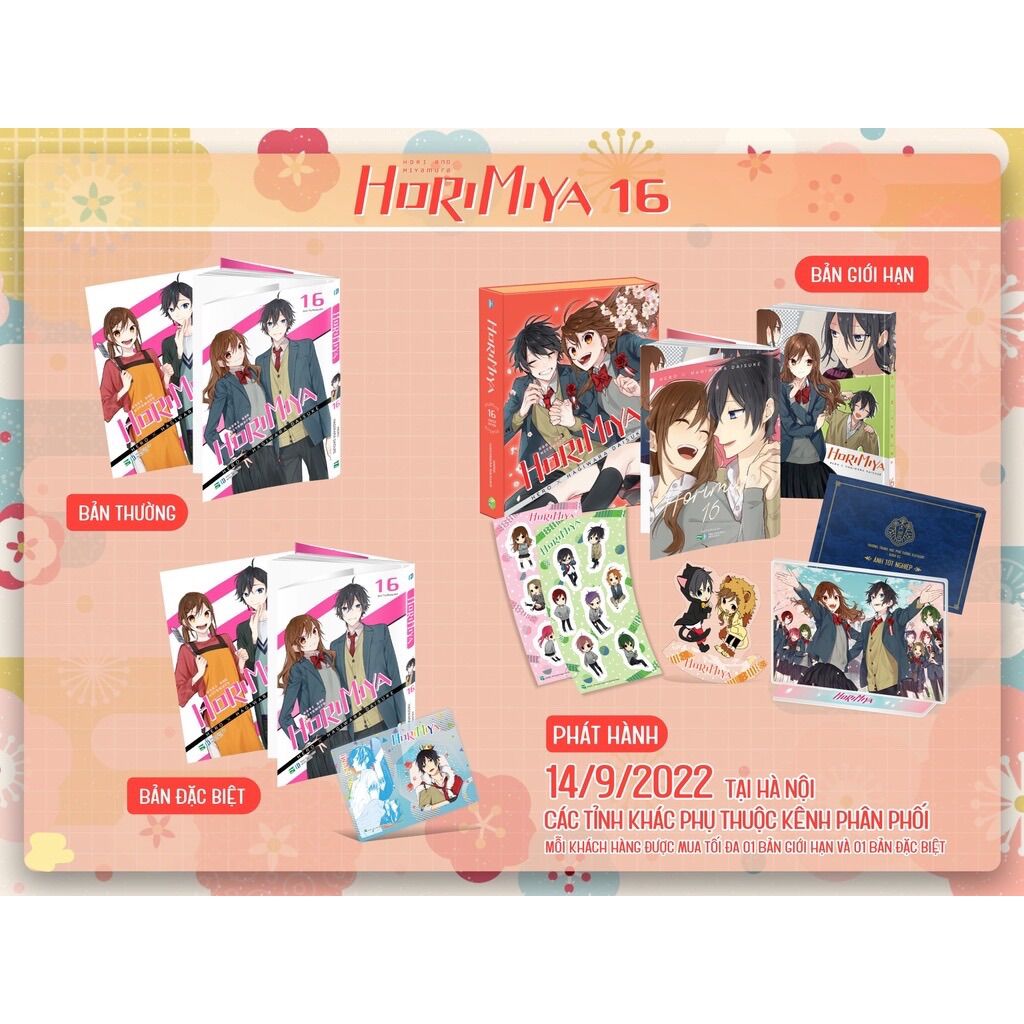 Horimiya - Tập 16 Bản Đặc Biệt