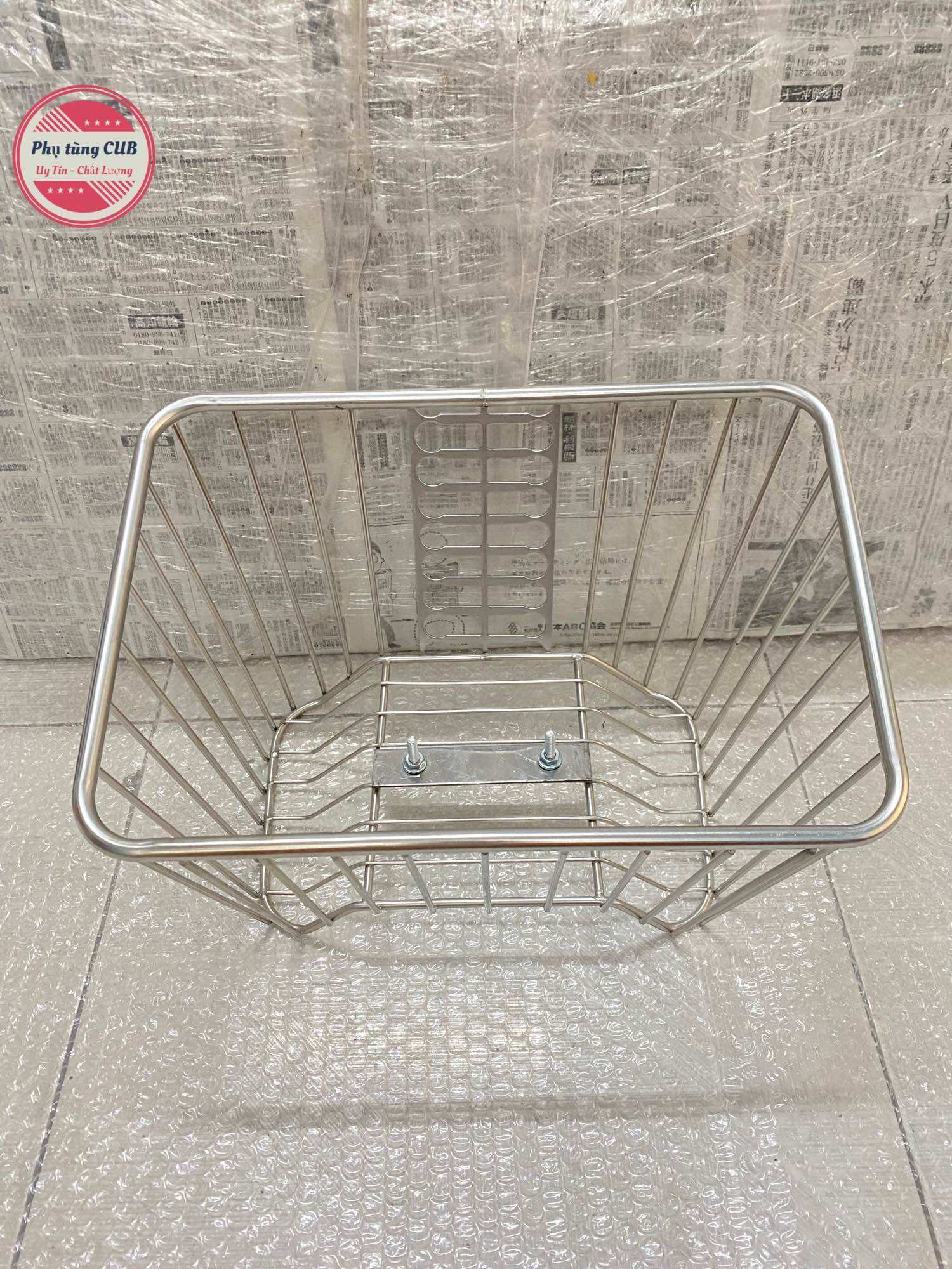 Rổ đáy xệ inox