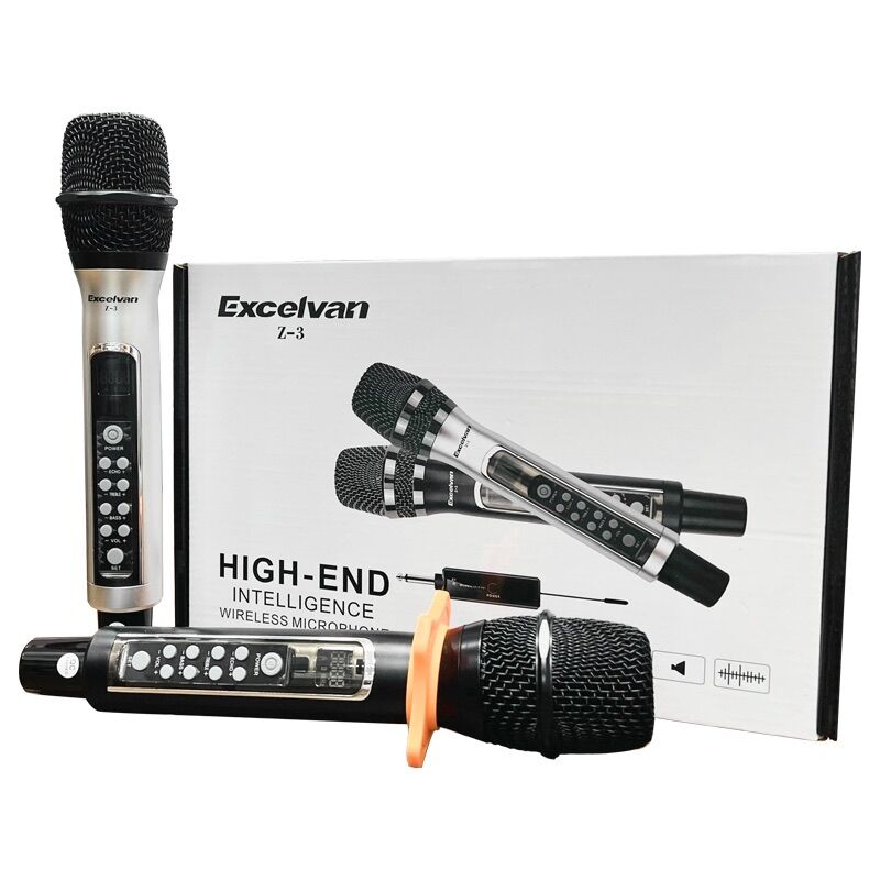 Micro karaoke excelvan z3 pro - hàng chính hãng - gia khang shop