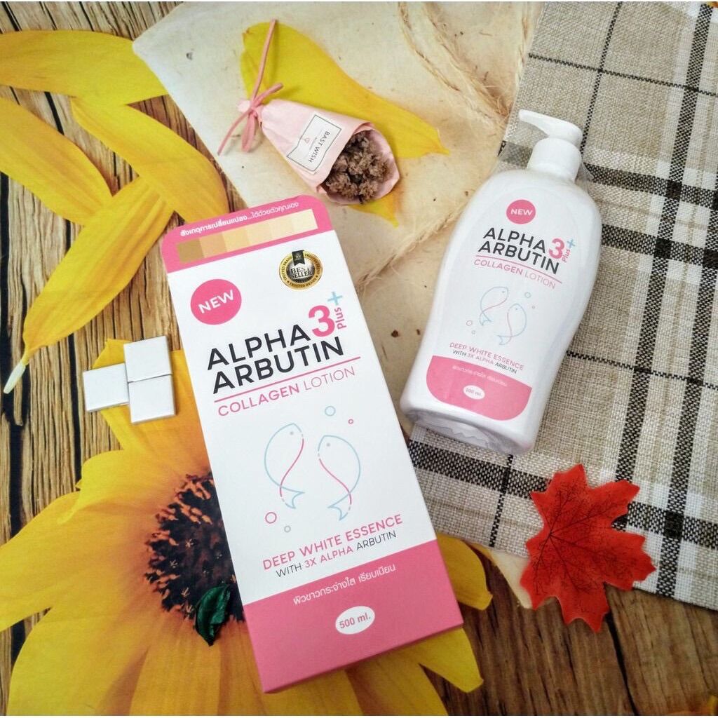 SỮA DƯỠNG THỂ ALPHA ARBUTIN THÁI LAN 500ML