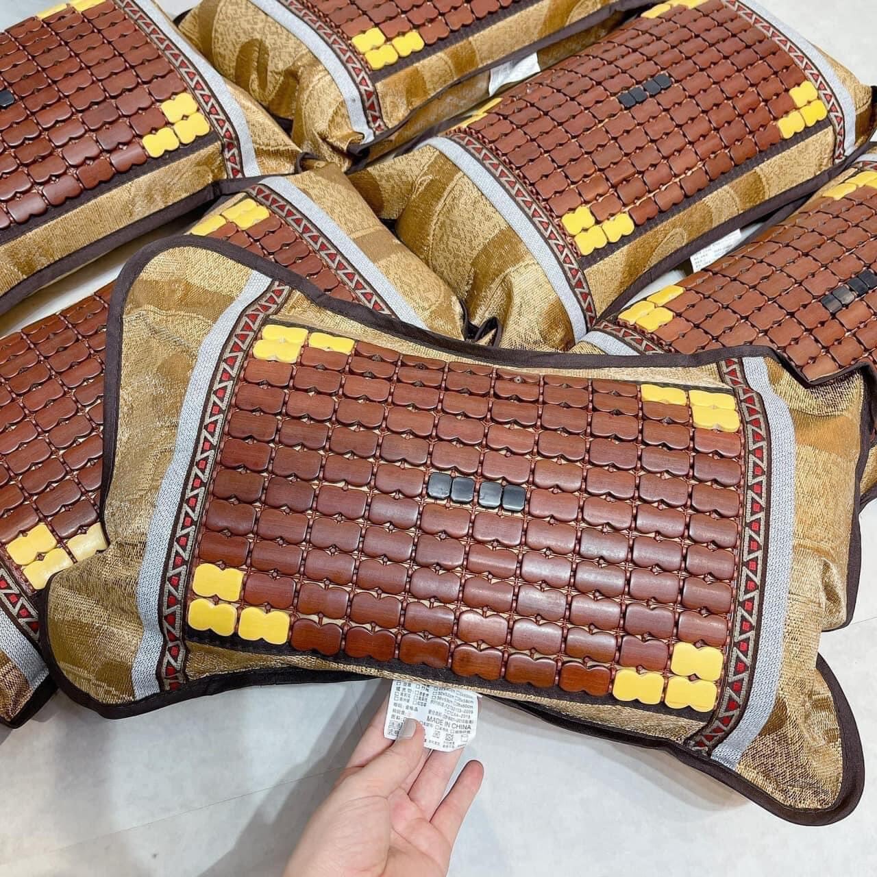 combo 2 gối trúc hạt