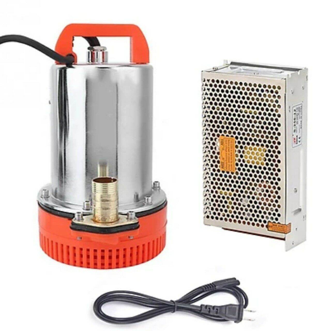 [Chính hãng] Máy bơm chìm cao cấp vỏ INOX dùng 12V 24v 180W 3000lít/h và nguồn 12v 20A dùng điện 220v là loại máy bơm chìm chuyên dụng để bơm chất thải, nước thải, bơm hòn non bộ, bể cá, bơm nước trên ghe tàu