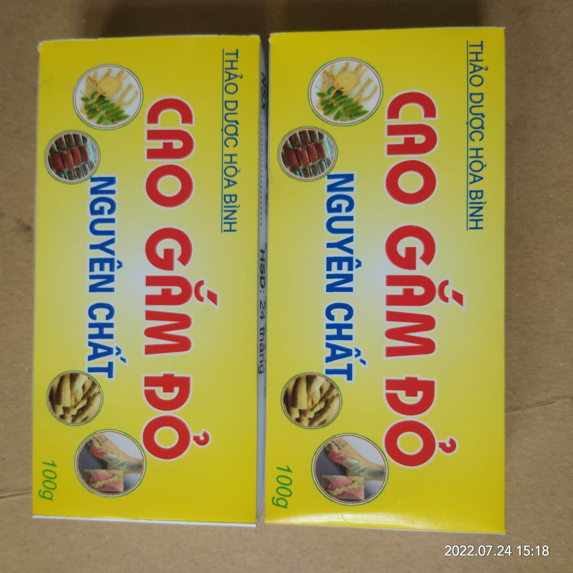 Cao gắm đỏ - cao gắm - cao vương tôn 100g nguyên chất 100%.không đường, không chất bảo quản