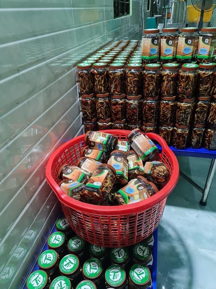 Củ cải ngâm nước tương Gò Công - 500gr