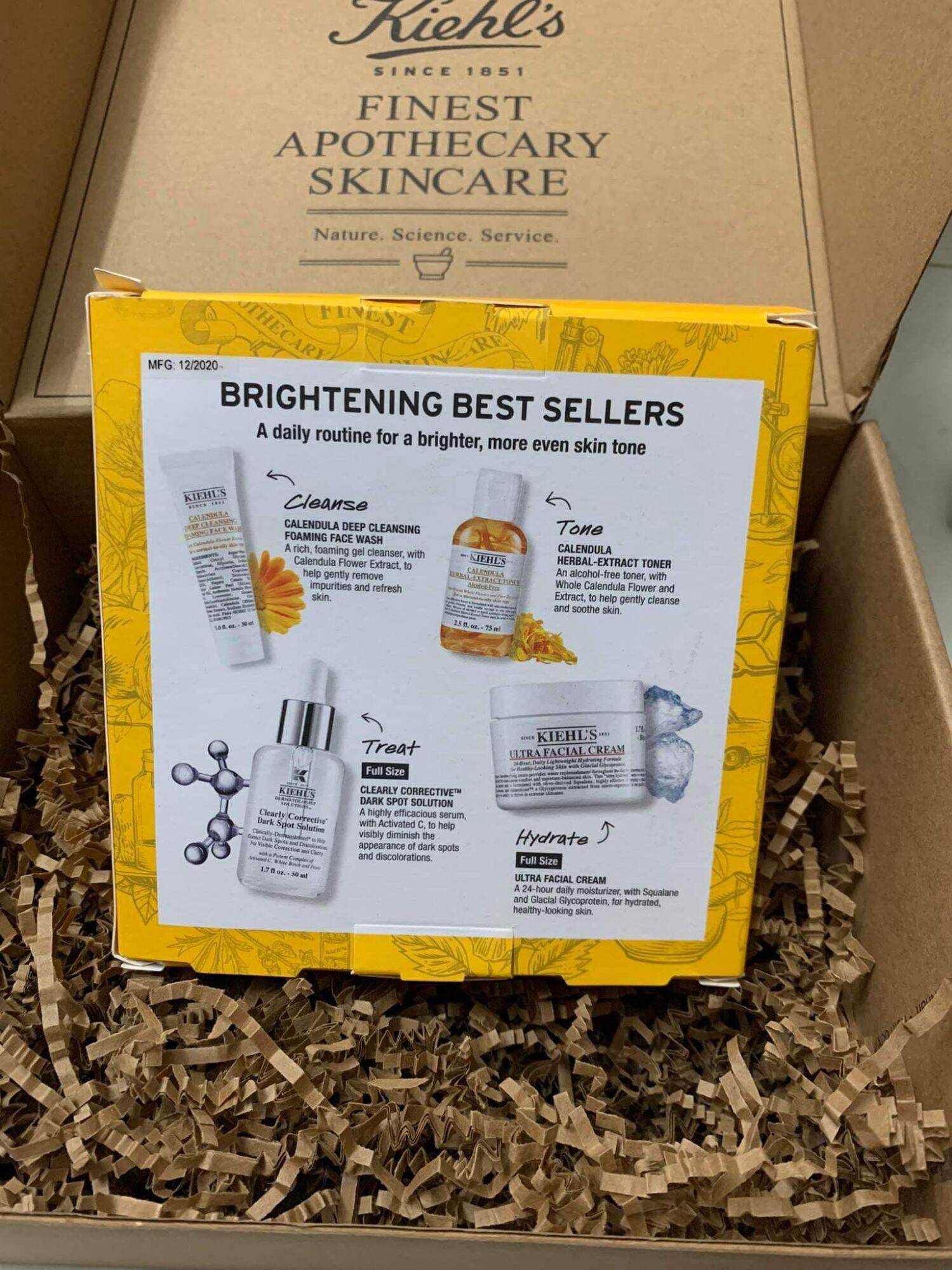 Bộ dưỡng da sáng khoẻ & giảm mụn KIELHS