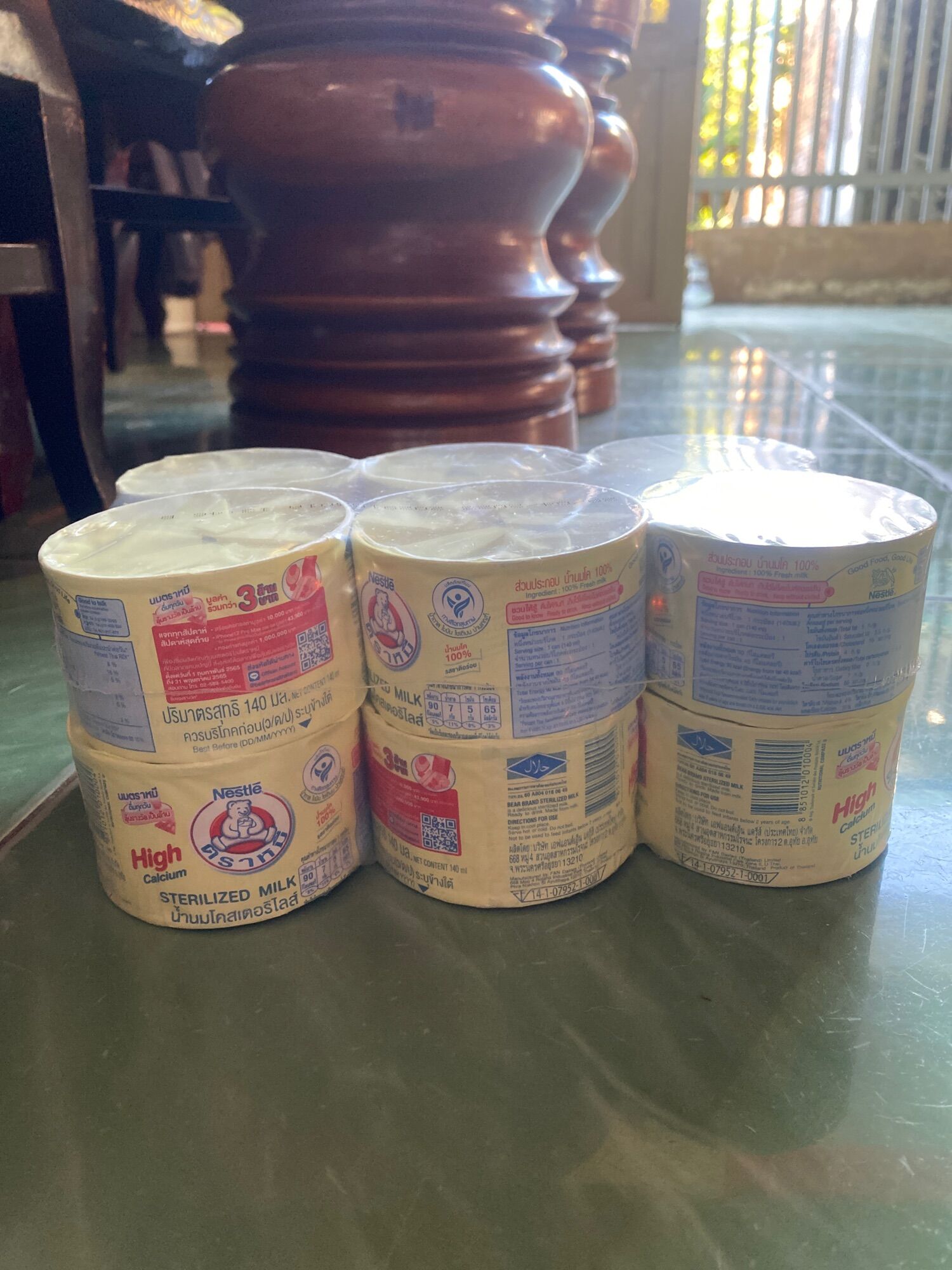 Combo 12 Lon Sữa gấu Nestle Thái Lan(140ML *8)