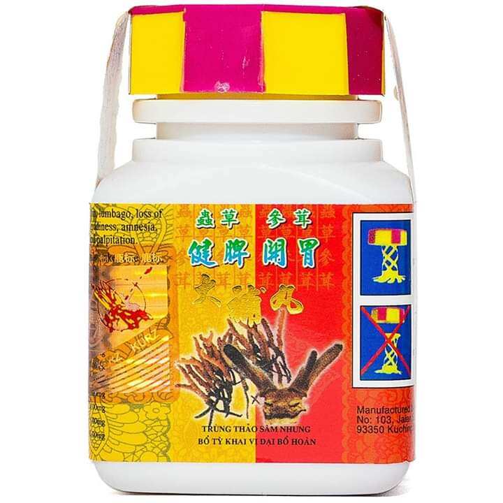Trùng Thảo Sâm Nhung Chính Hãng Malaysia