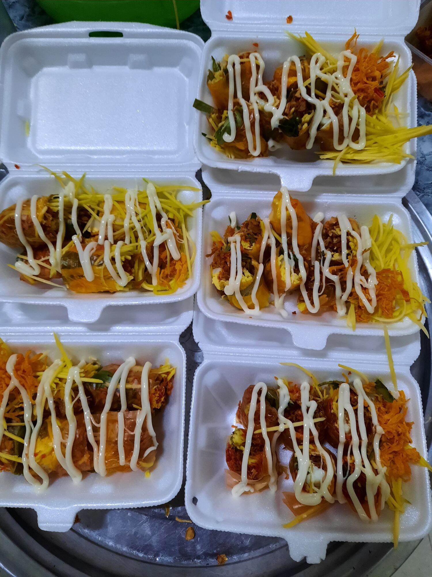 1kg bánh tráng cuốn vuông đỏ