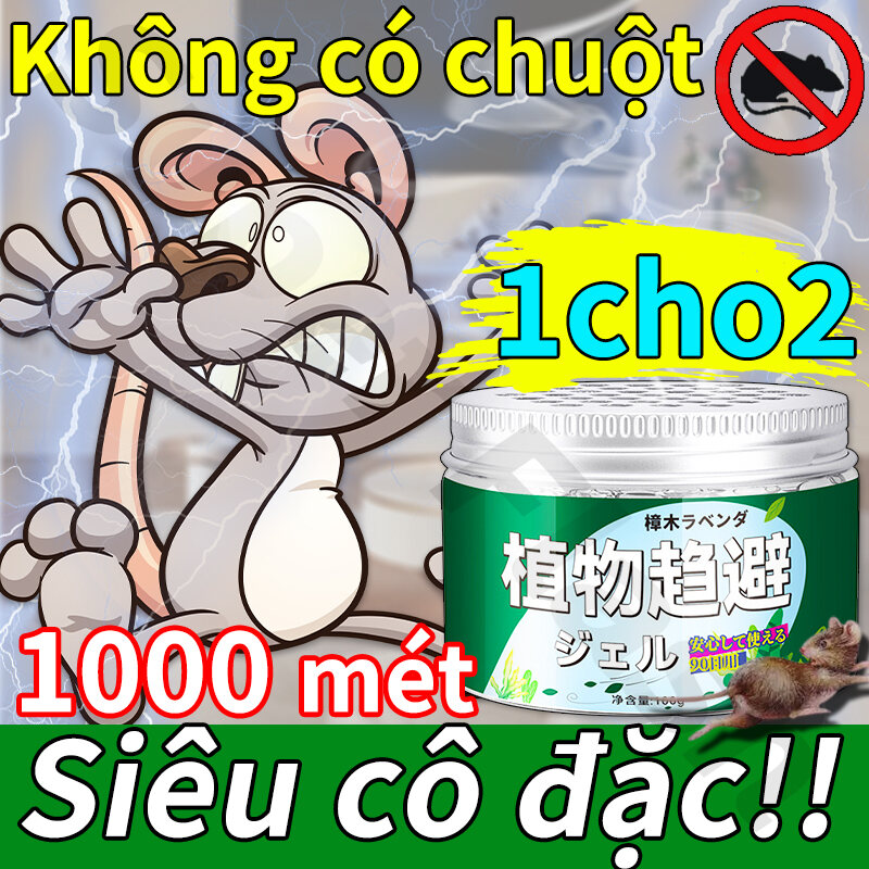 🇯🇵NO chuột!🇯🇵 đuổi chuột đuổi chuột vĩnh viễn thuốc đuổi chuột 1 tặng 2 Mới nâng cấp 100g AnToàn Tinh chất thực vật Chất lượng Nhật Bản Cho Bà Bầu Trẻ em Dài 90 Ngày Không Có Chuột thuoc diệt chuột thuốc chuột chai xịt chuột An toàn Xua đuổi chuột đi