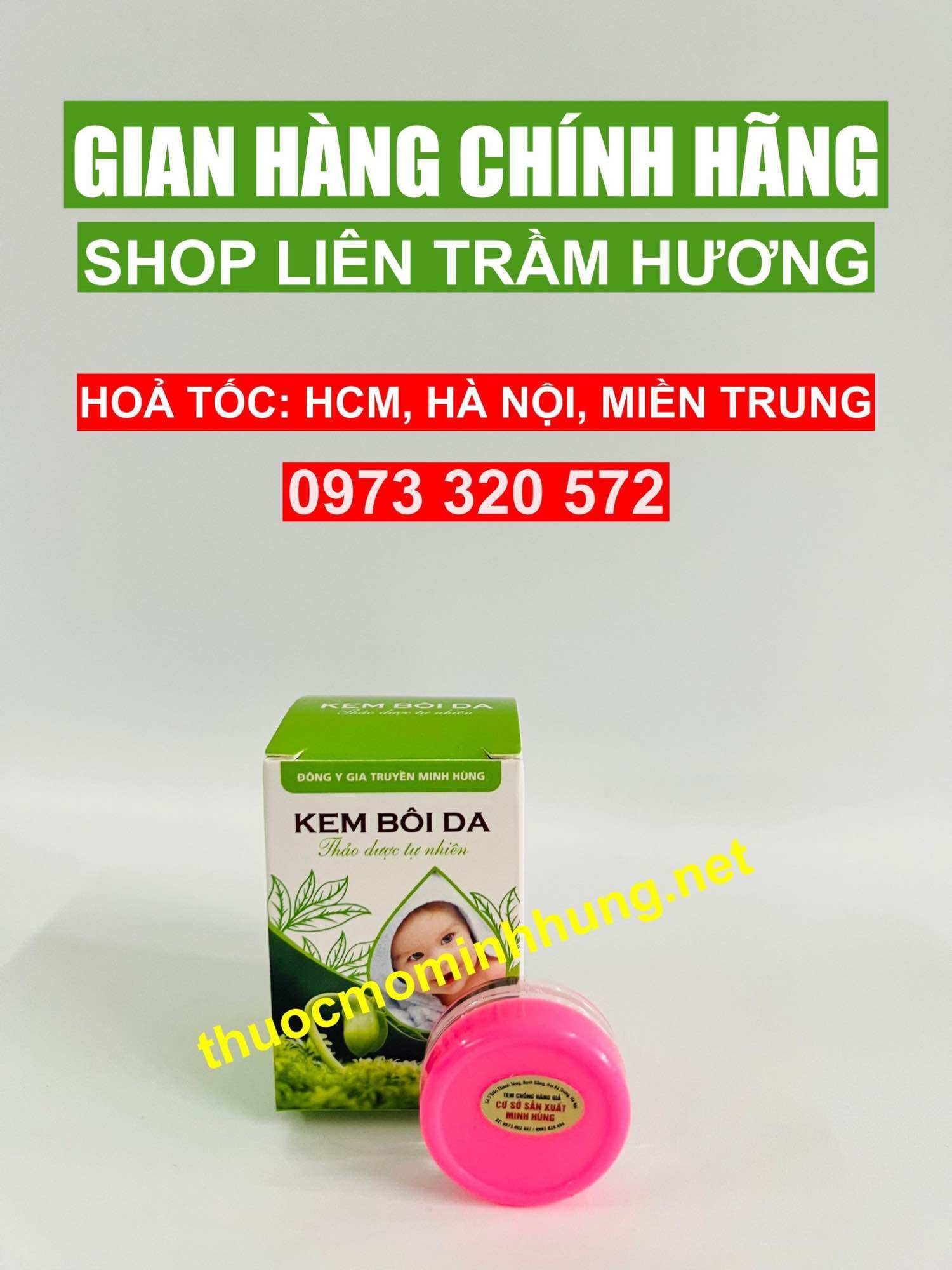 [HOẢ TỐC CHÍNH HÃNG DATE 2027] Kem mỡ Minh Hùng - Kem bôi da Minh Hùng + Kèm quà tặng