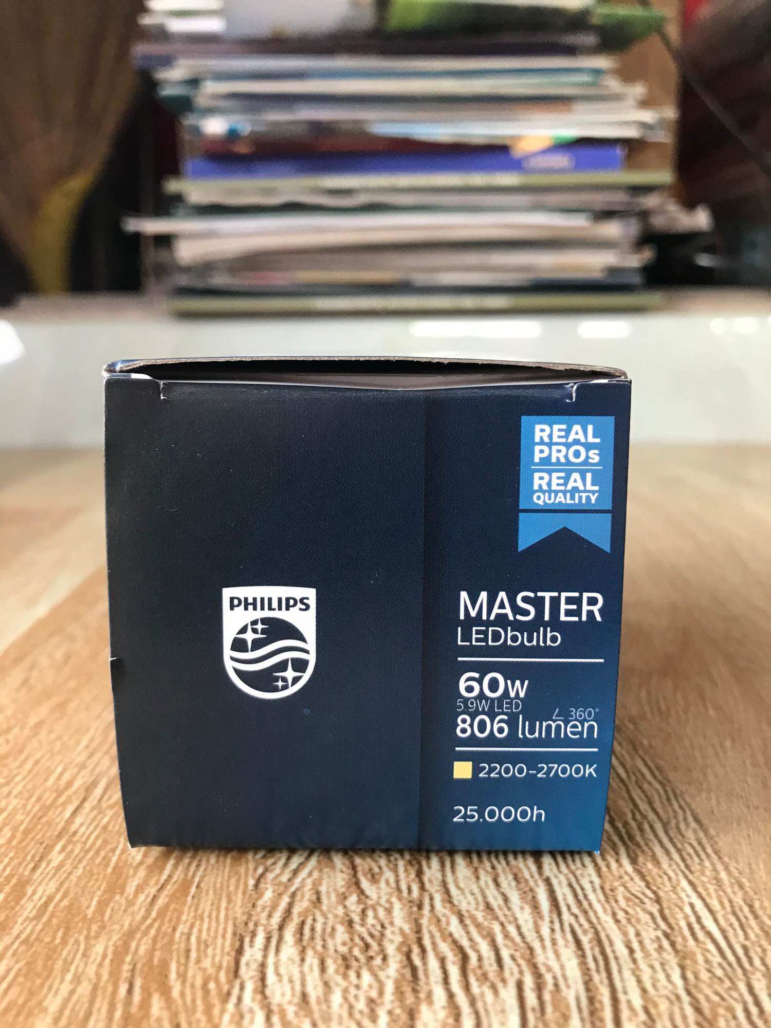 Dim to warm - Bóng Master LED Philips Dimmable 5.9W |Philips chính hãng|