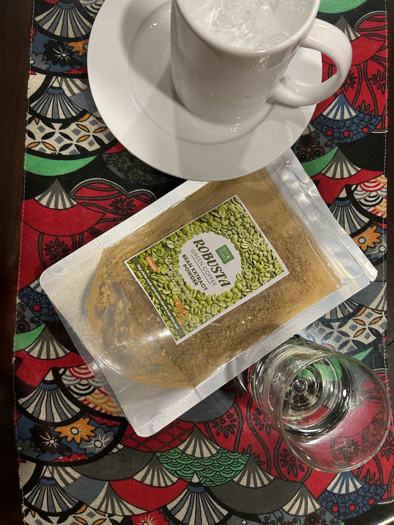 Cao chiết cà phê xanh Green coffee bean extract powder