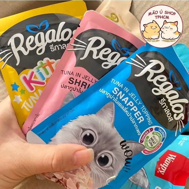 PATE REGALOS GÓI 70g - PATE CHO MÈO MỌI LỨA TUỔI