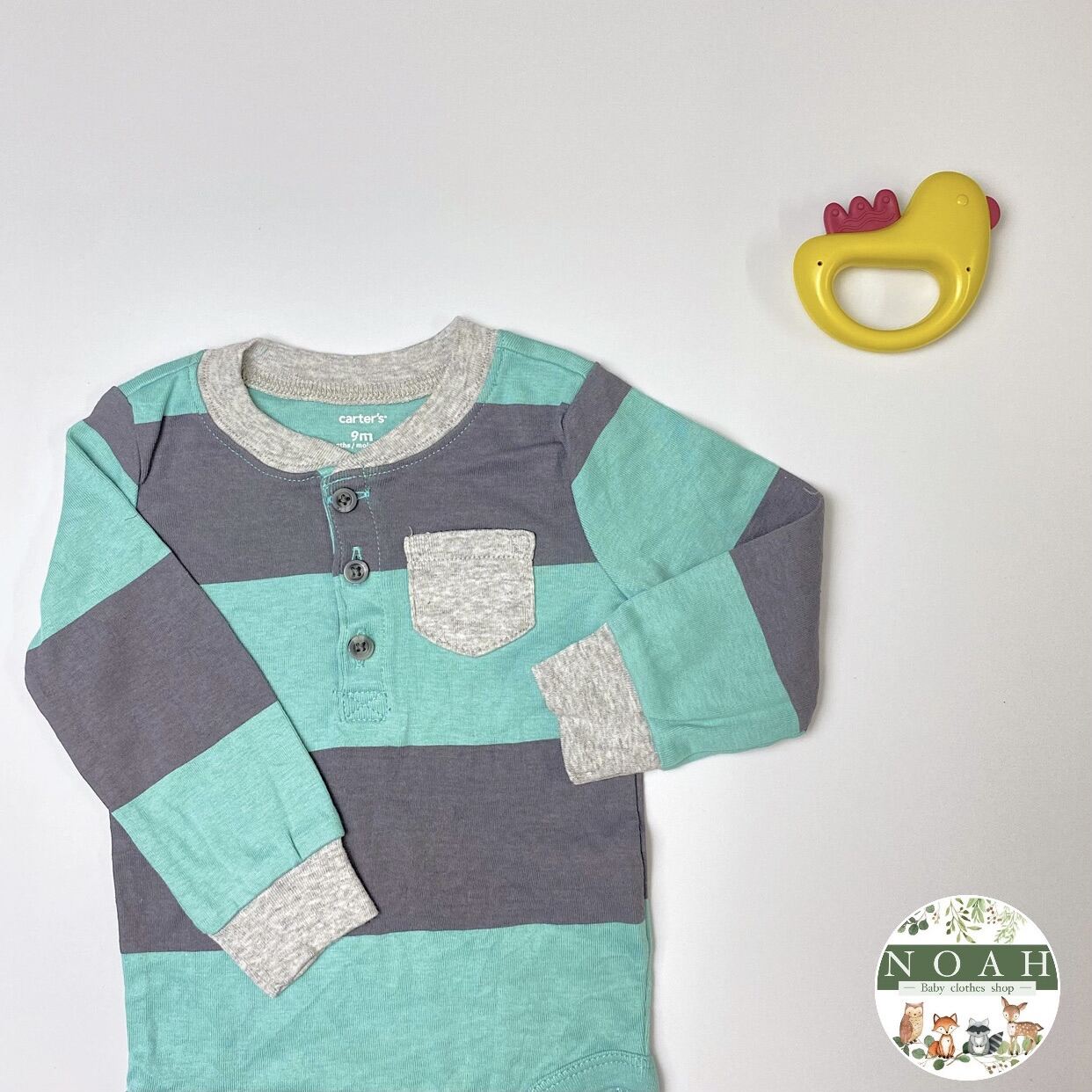 Bodysuit Bodychip tay dài cho bé trai Carter s 6-9 tháng 7-8kg