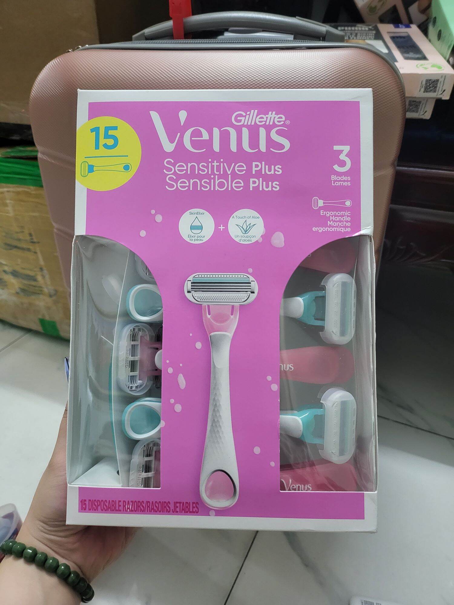 Dao cạo gillette venus Nữ 3 lưỡi bén
