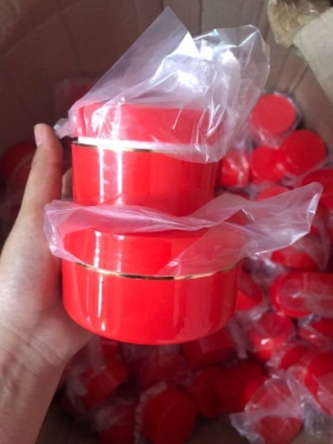 hủ đựng kem body 150g (màu cam)