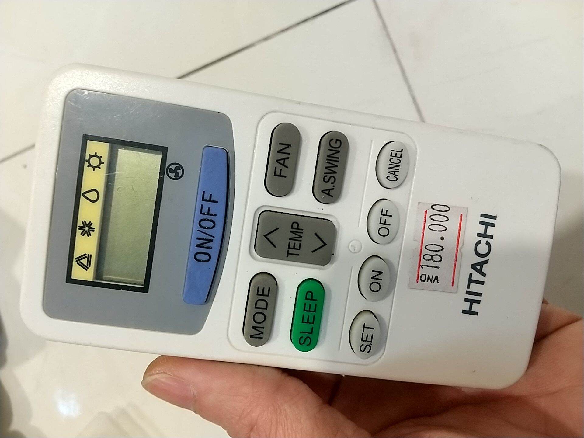 Remote máy lạnh sanyo hitachi điều khiển điều hòa sanyo và hitachi