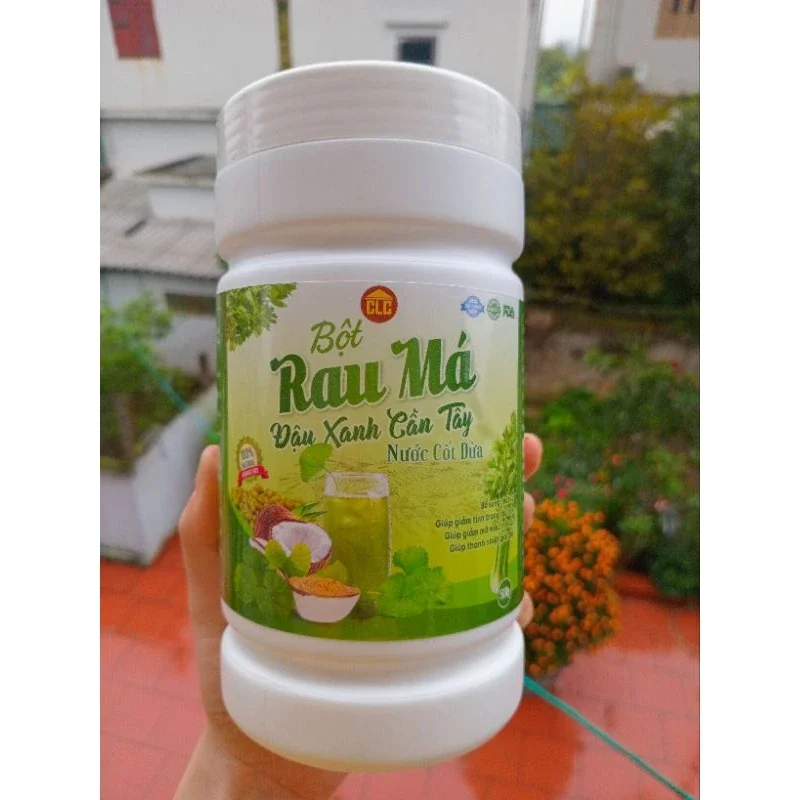 Bột đậu xanh rau má