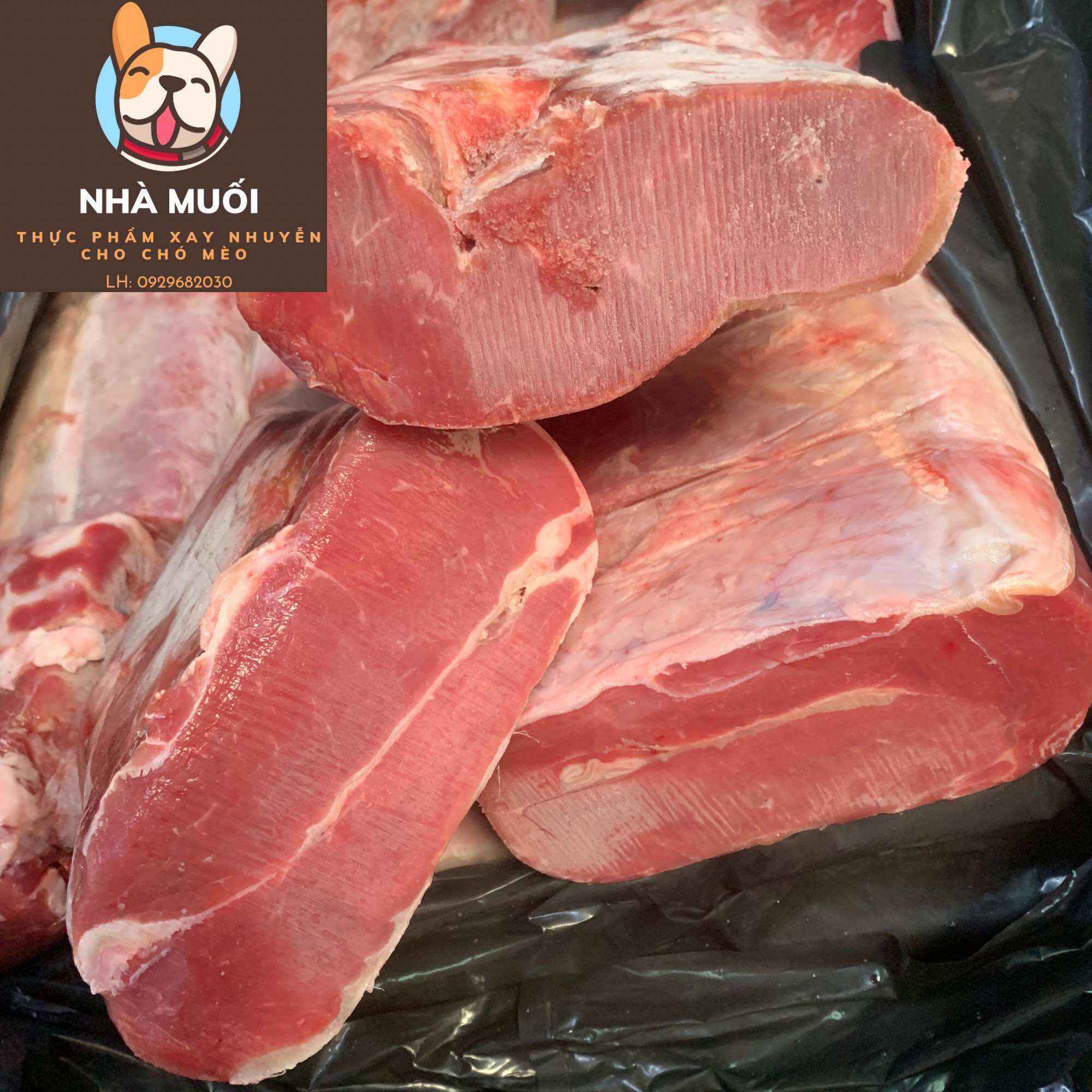 Thịt bò thăn ngoại 1kg/500gr - thịt bò xay - nhiều nạc ít gân mỡ - thăn ngoại bò - thức ăn cho thú cưng chó mèo - thịt bò - bò TPHCM