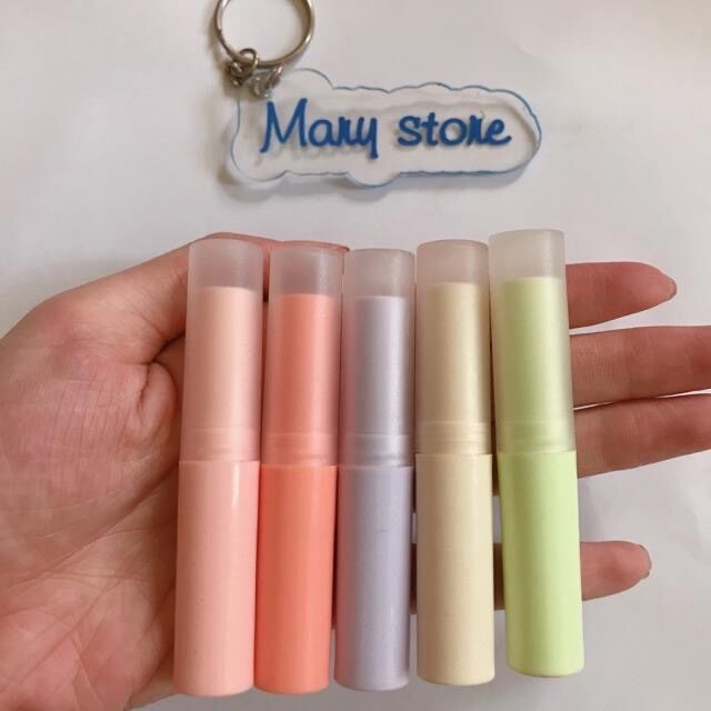 2 vỏ son dưỡng cao đủ màu _ nguyên liệu làm son handmade