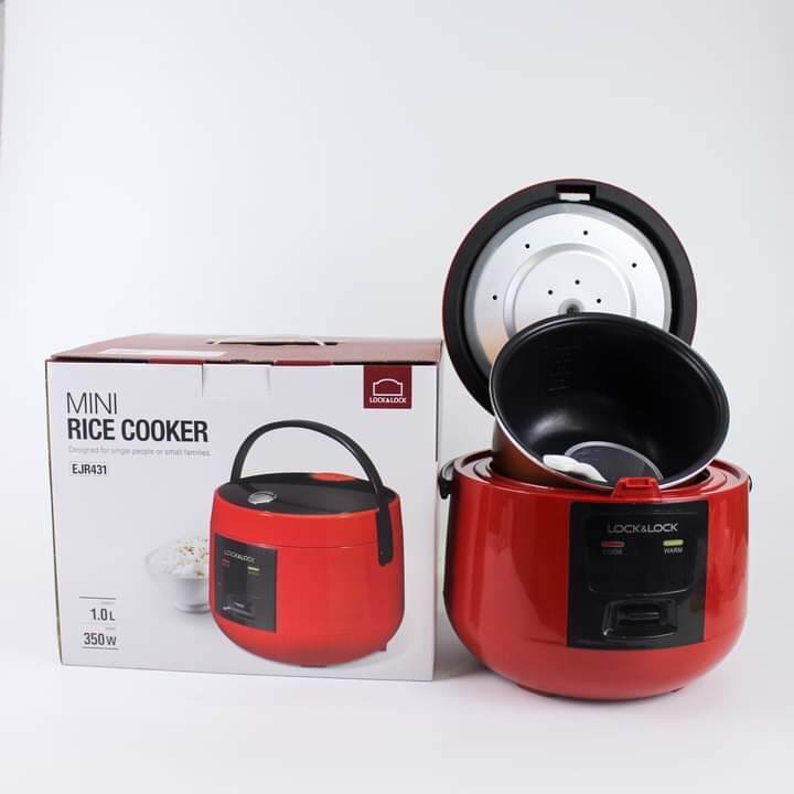 NỒI CƠM ĐIỆN MINI DUNG TÍCH 1L LOCK&LOCK-EJR431