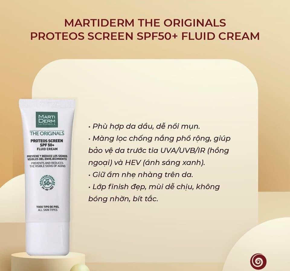 Kem chống nắng Martiderm Spf 50 40ml