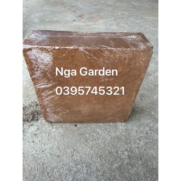Viên nén xơ dừa viên nén sơ dừa để ươm trồng rau, hoa, cây cảnh nặng 4-5kg tuỳ bao mụn xơ dừa