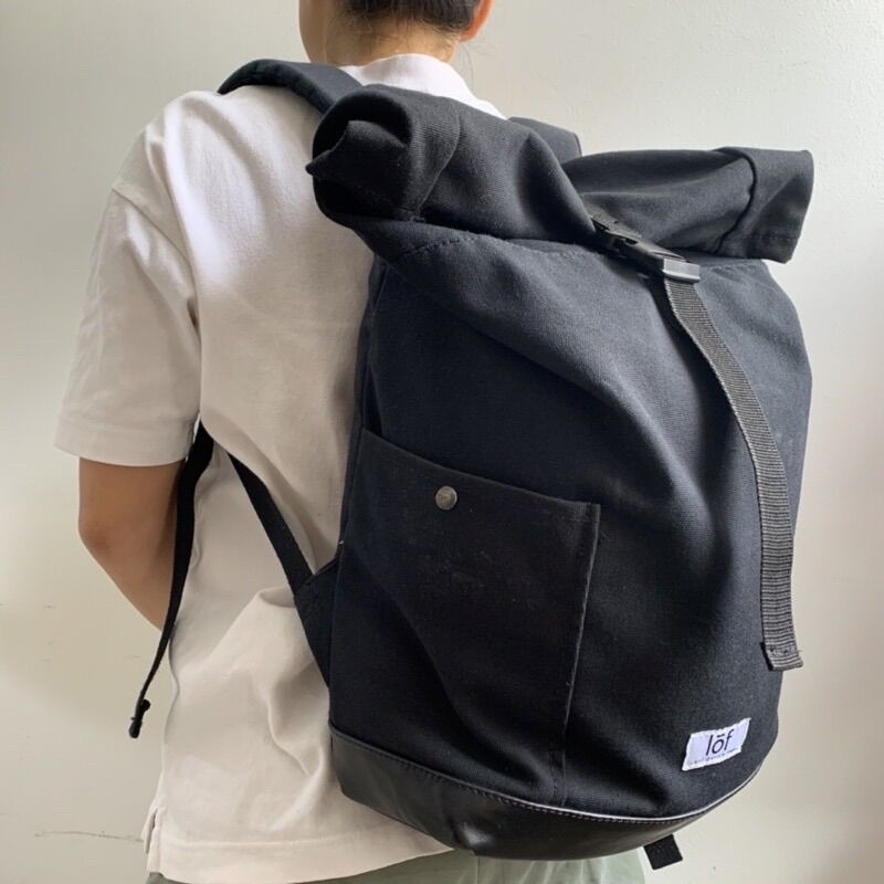 Balo nắp cuộn Loaf design / Balo rolltop Made in Saigon