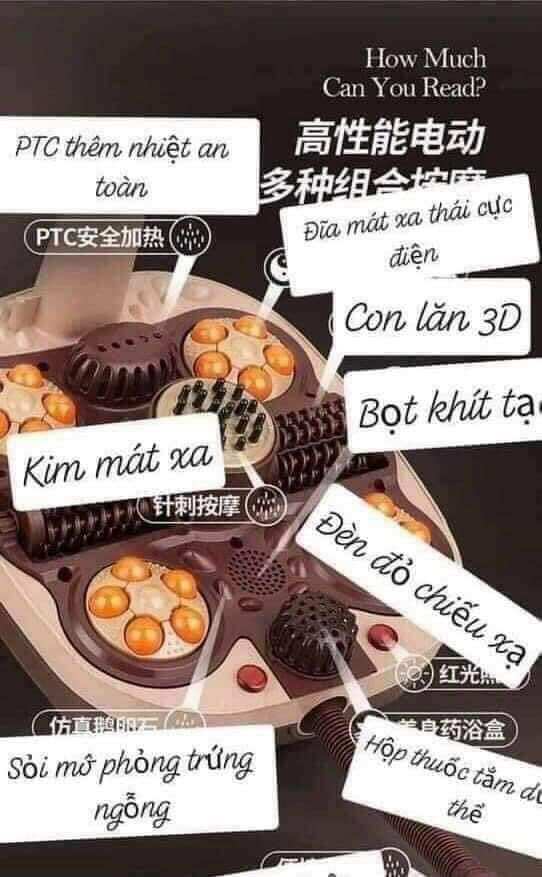 Bồn ngâm chân massage Lasen