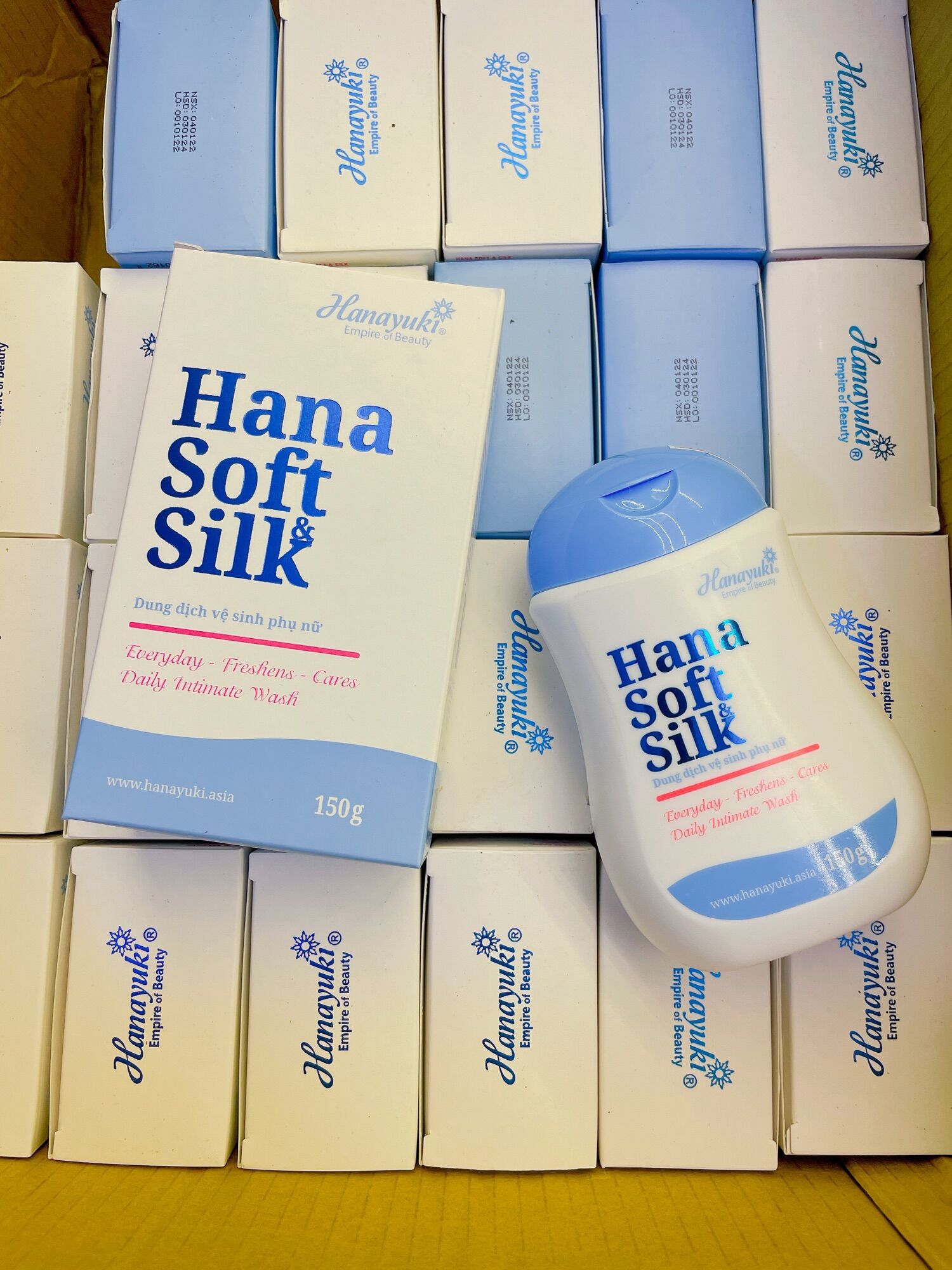 [HCM]Dung dịch vệ sinh hana soft silk