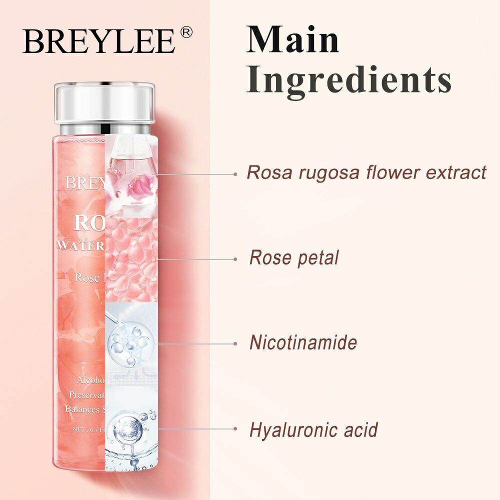 Nước hoa hồng Breylee Rose Water Toner 200ml