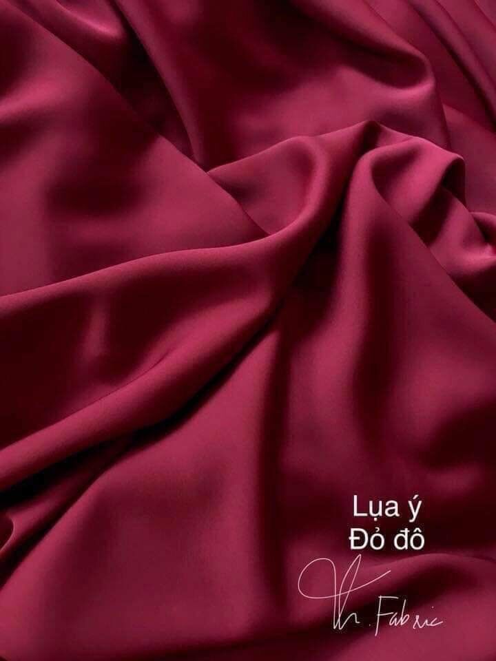 Vải áo dài màu trơn