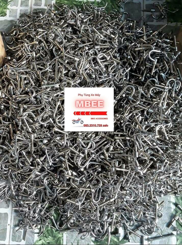 MÓC TREO ĐỒ XE MÁY ( INOX NGUYÊN KHỐI DÀY ĐẸP)