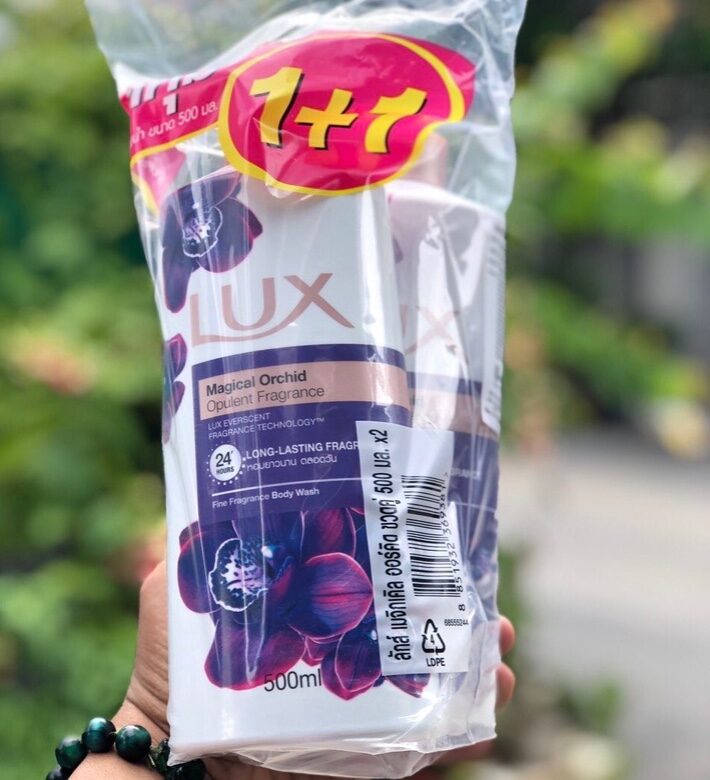 Combo 2 chai sữa tắm lux thái lan chai 450ml