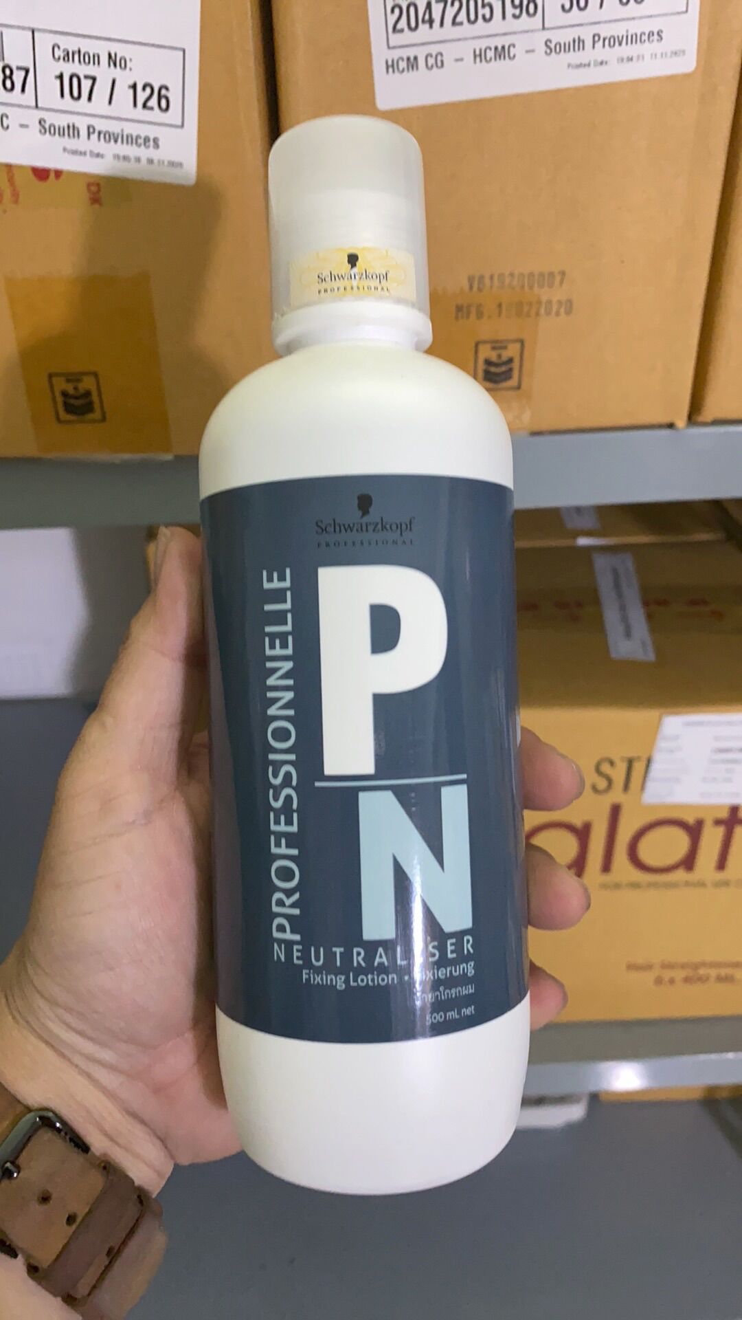 DUNG DỊCH DẬP UỐN TÓC SCHWARZKOPF NEUTRALISER (PN) 500ML