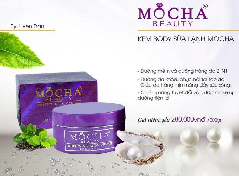 BODY SỮA LẠNH MOCHA - HÀNG CHÍNH HÃNG