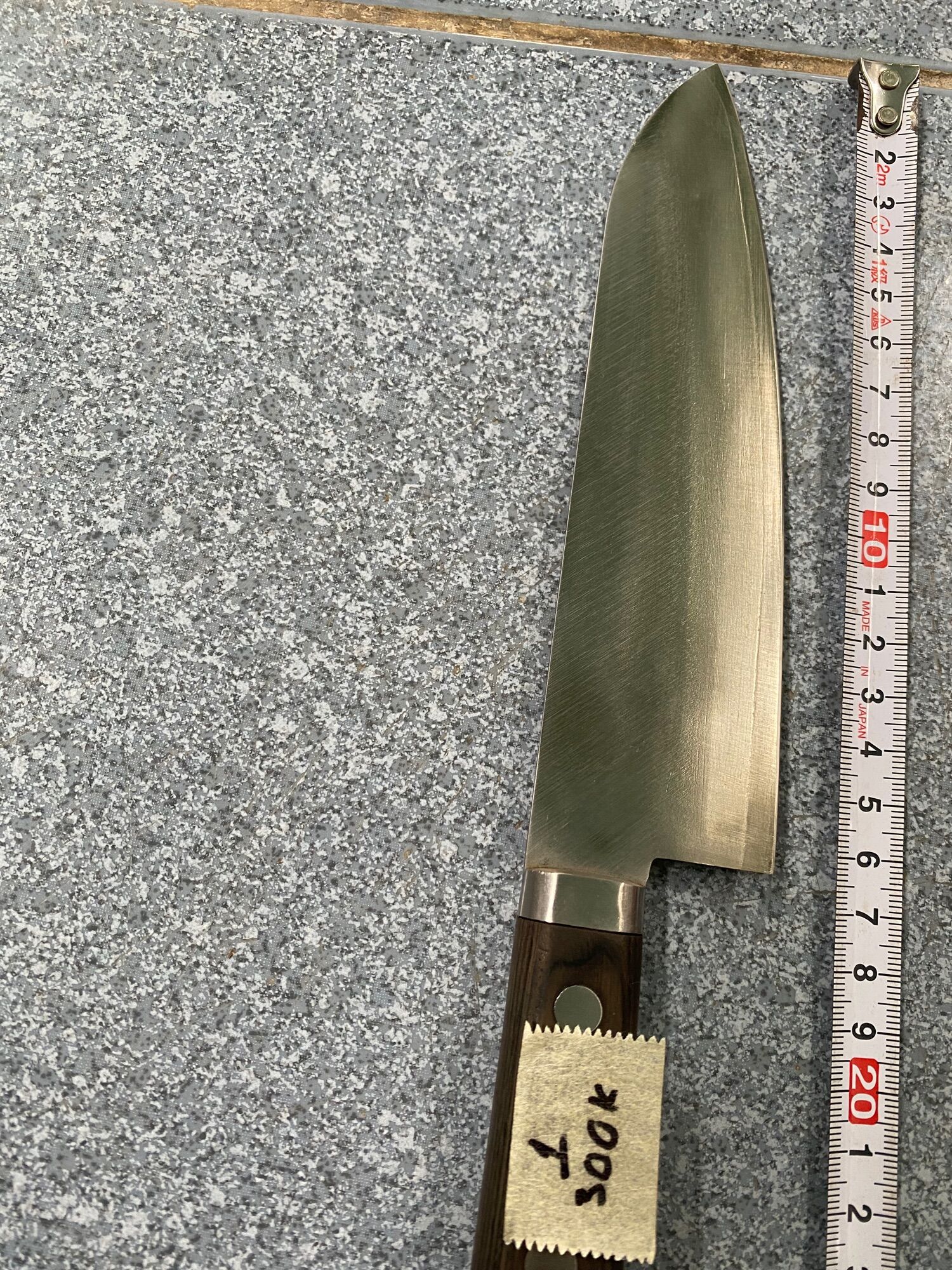 Dao bếp Nhật 3 lớp thép.