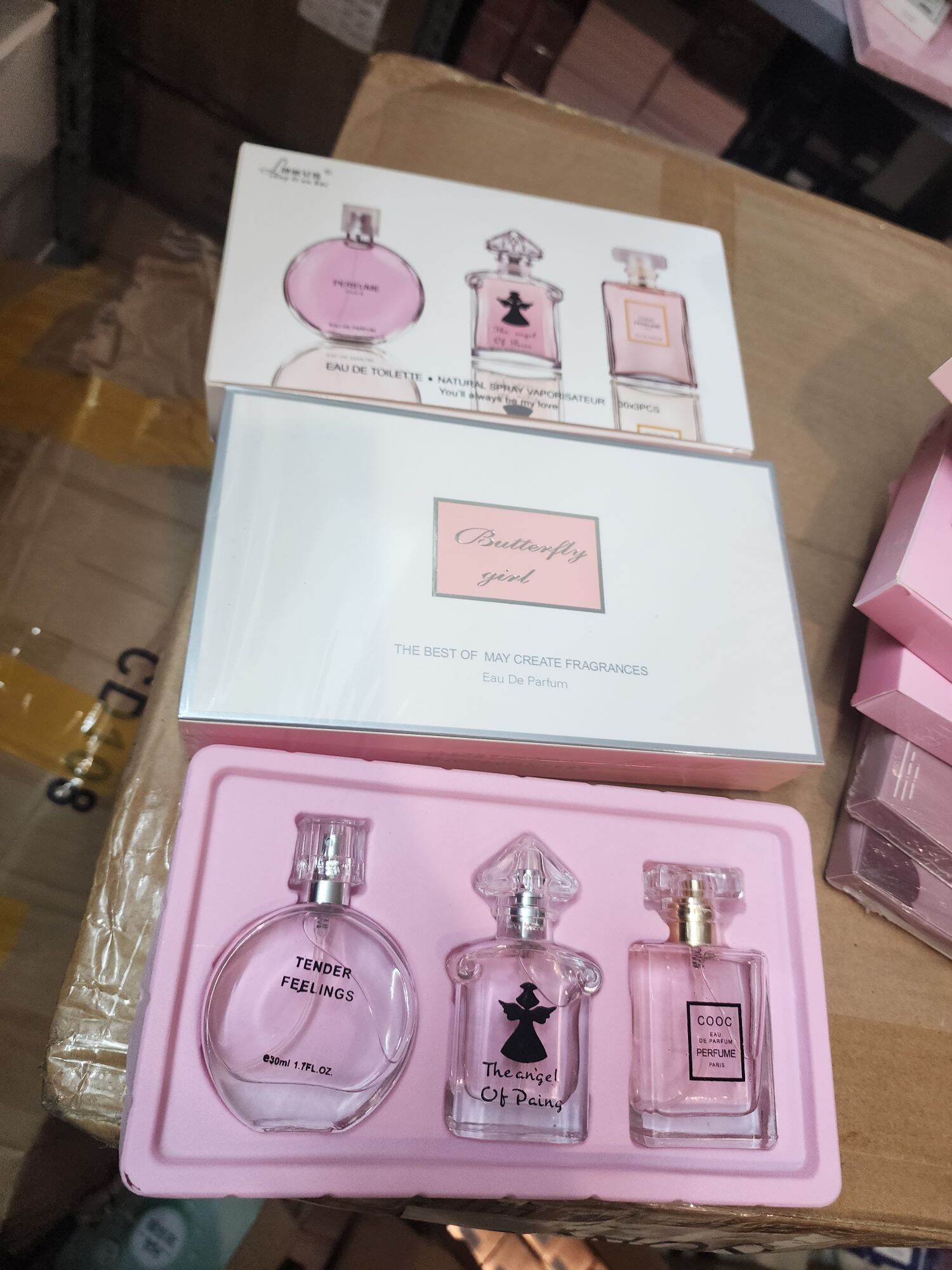Sét 3 chai Nước Hoa Nữ Maycreat 30ml Sang trọng
