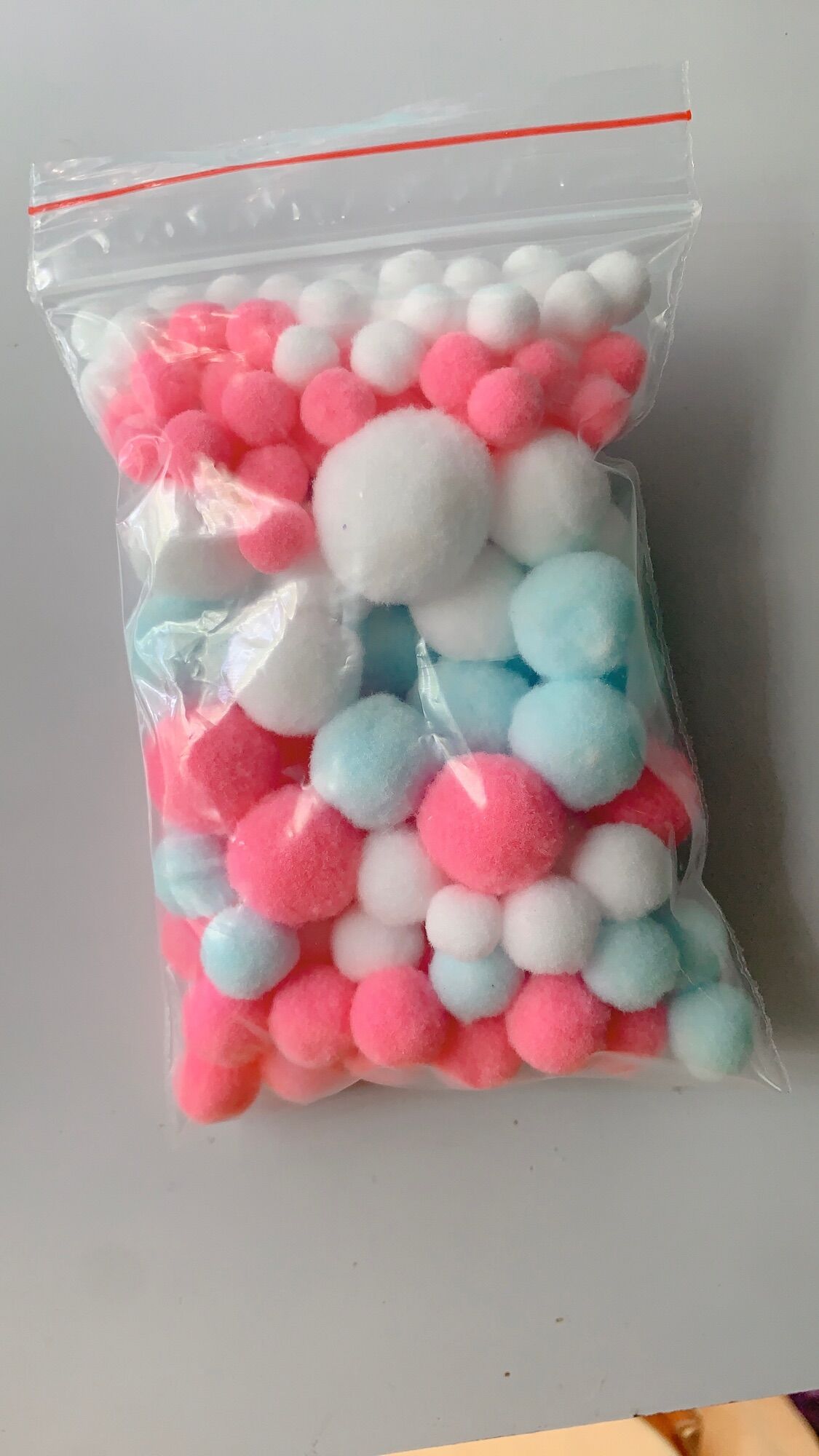 Chọn màu ib shop Bông pompom trang trí