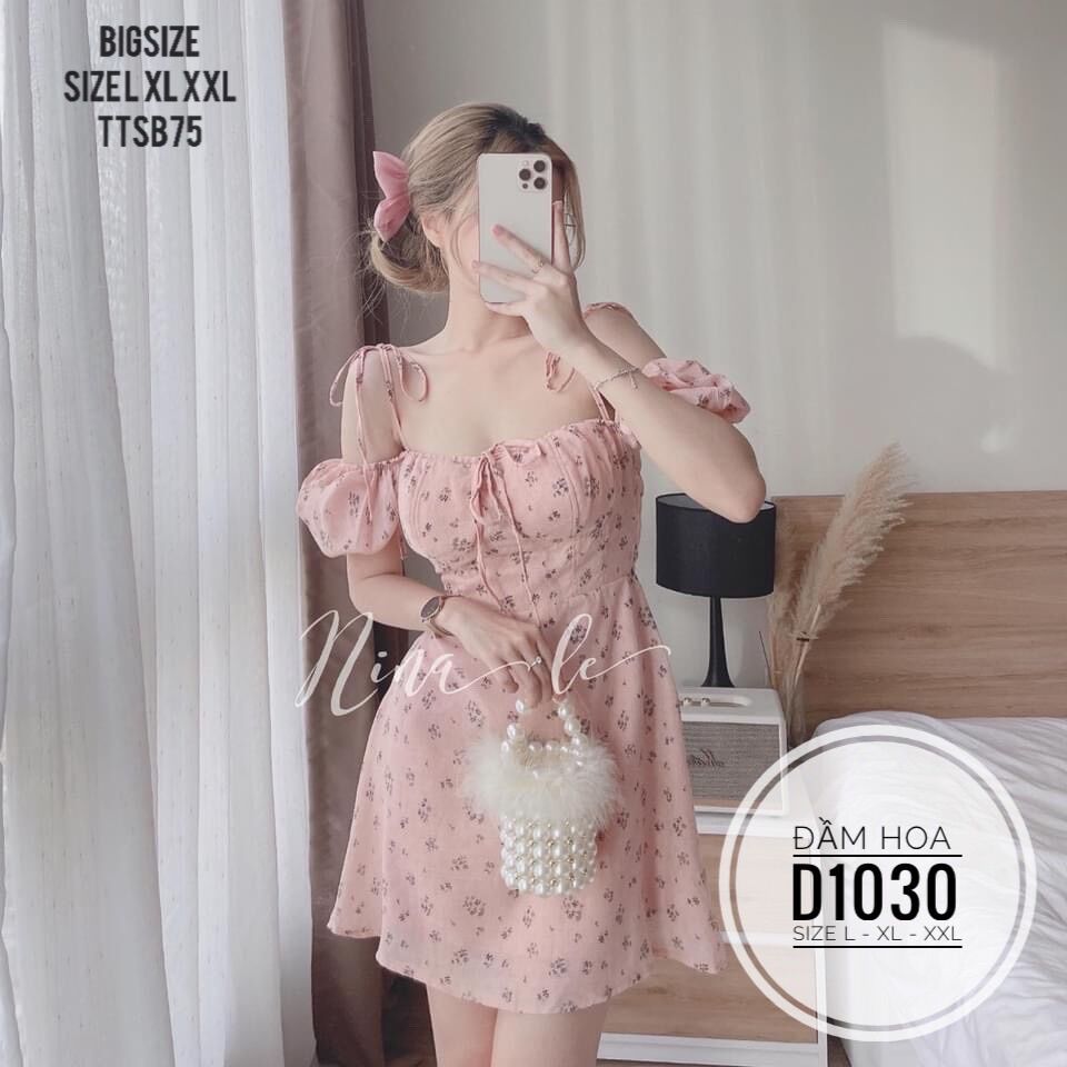 Bigsize 60- 90kg ĐẦM HOA