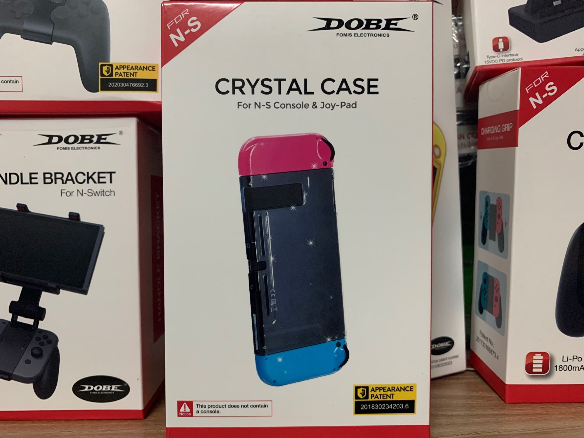 Nintendo Switch case ốp nhựa cứng trong suốt