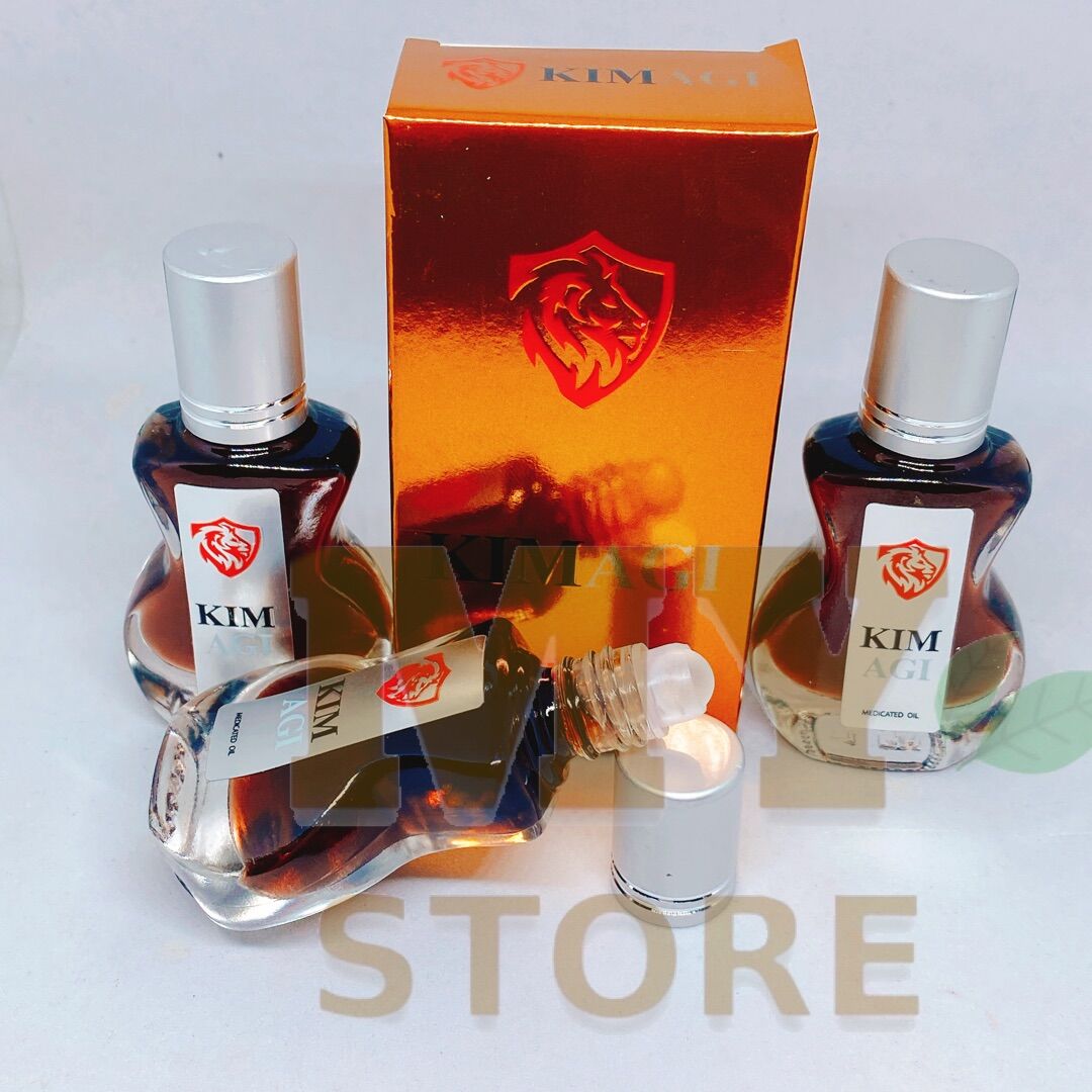 ( Chính Hãng) Dầu Lăn Kimagi Nâu Hương Nước Hoa 9ml