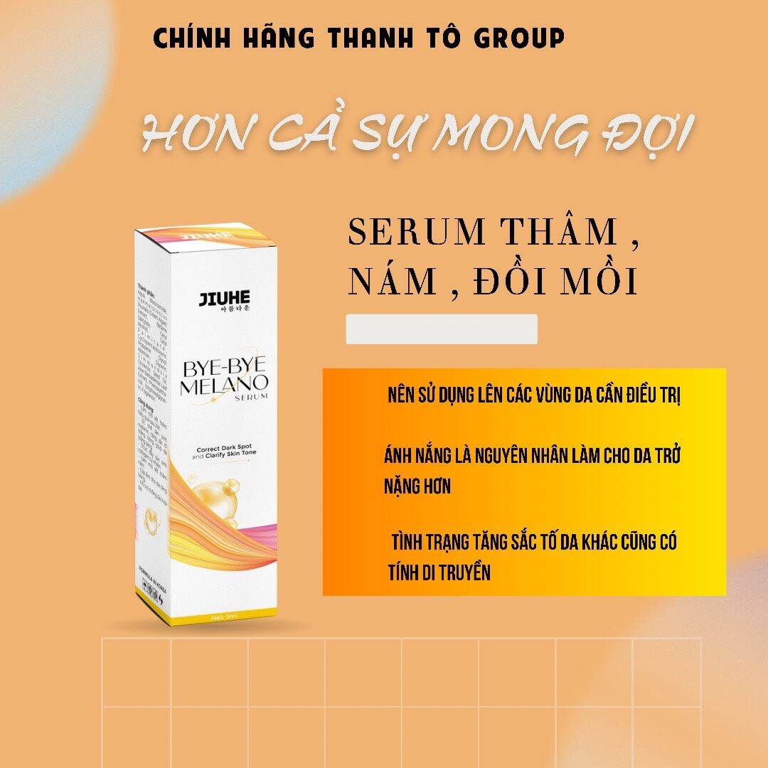 Serum jiuhe giảm nám /thâm thanh tô ver 3