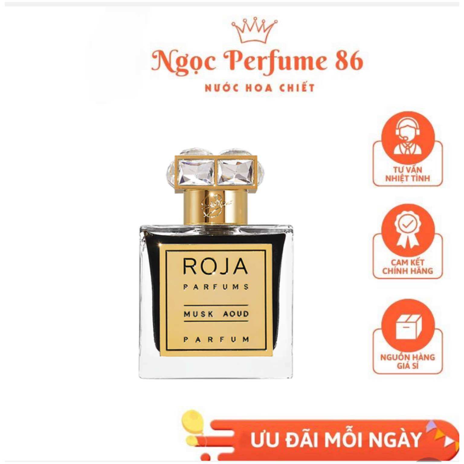 10ml Nước hoa Roja Musk Aoud Parfum - Nước hoa unisex